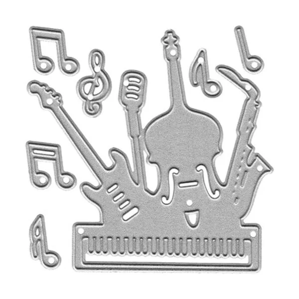 Troqueles de corte de guitarra para instrumentos musicales_5