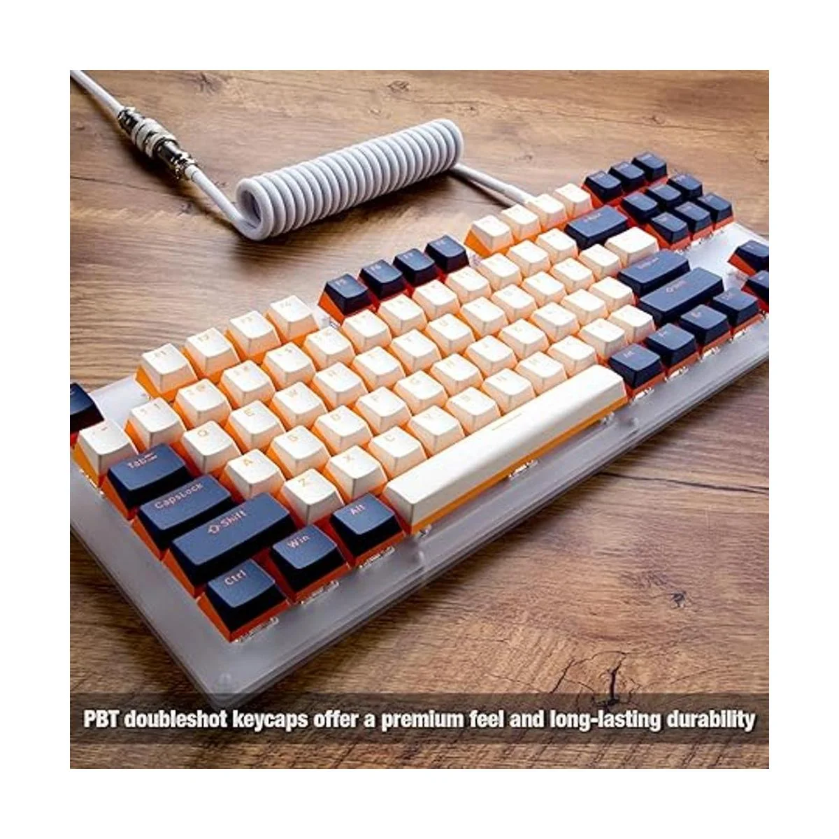 GunMjo Teclas dobles PBT para teclado de juegos con_5