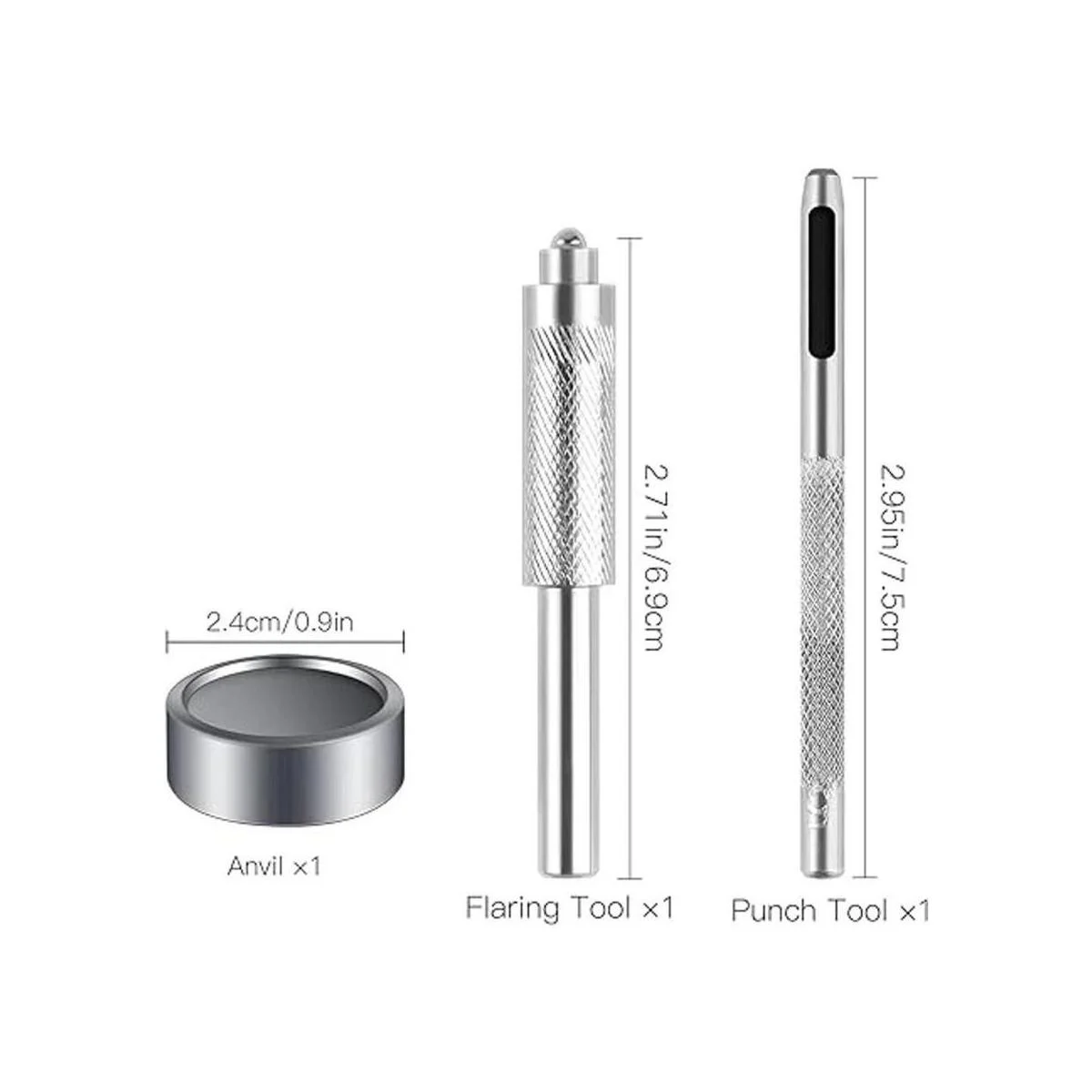 Kit de 40 piezas 10 juegos de cierre a presión_3