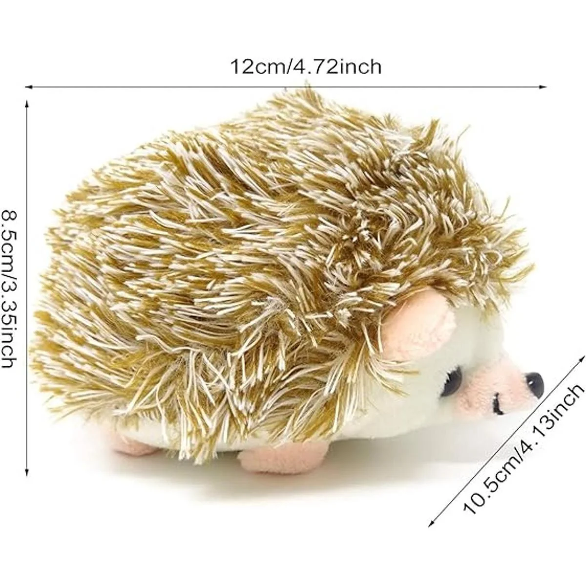 Honbay Soporte de pasador de tela con forma de erizo_2