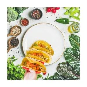 GINKGO Juego de 6 soportes para tacos coloridos soporte_4