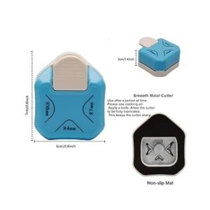 Redondo de esquina de papel 3 en 1 R4 mmR7 mmR10 mm_4