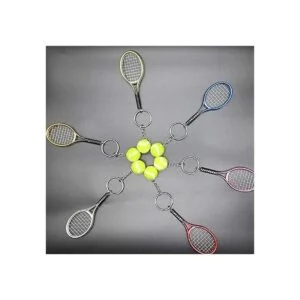 Llavero de tenis raqueta de tenis perfecto para_5