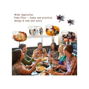 120 moscas falsas de plástico con mosca simulada de_7