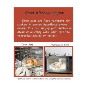 Bolsas de horno de 15 unidades de tamaño adecuado 12 x 15_6
