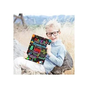 FaCraft Letrero para el primer y último día de escuela 9_4