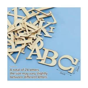 24 letras griegas de madera de una sola capa alfabetos_2