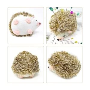 Honbay Soporte de pasador de tela con forma de erizo_4