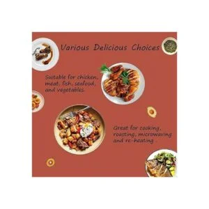 Bolsas de horno de 15 unidades de tamaño adecuado 12 x 15_5