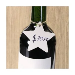 Tupalizy Etiquetas de regalo con diseño de estrellas en_4