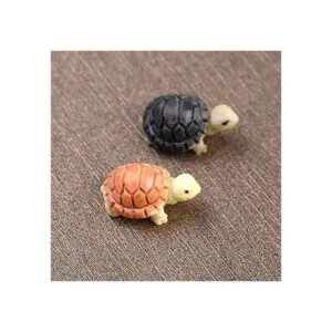 Juego de 22 piezas de resina de mini tortugas en_5
