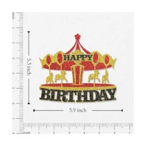 WeBenison Decoración para tarta de cumpleaños con diseño_2