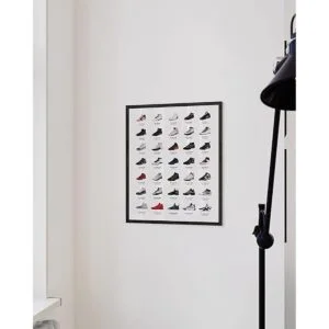 Haus and Hues Póster de tenis Jordan para chicos póster_3
