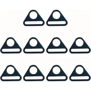 10 piezas de 1 pulgada Triángulo Hebilla de la Cadena de_1
