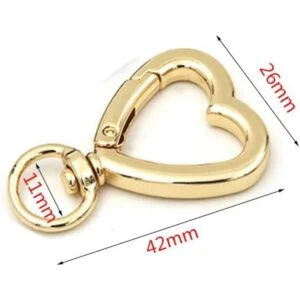 Sukpsy 8 piezas de corazón giratorio resorte cierres_4