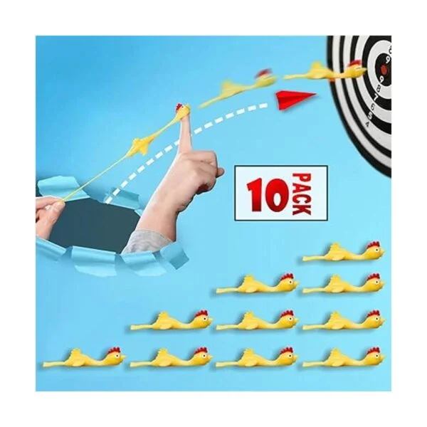 Novelty Place 10 piezas de juguetes de dedo volador de_3