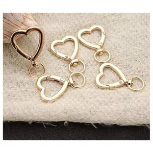 Sukpsy 8 piezas de corazón giratorio resorte cierres_5