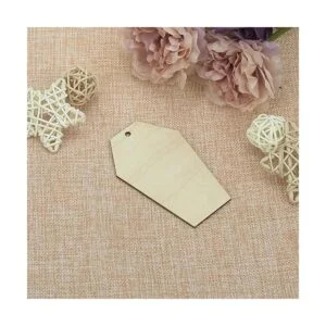 Adornos colgantes de madera de ataúd con agujero cuerdas_4