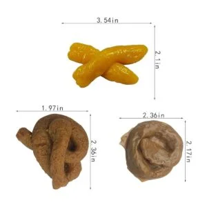 PPXMEEUDC Excremento falso de diferentes formas para_4