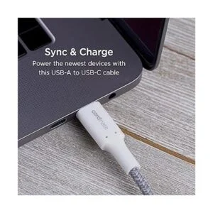 Cordinate Cable trenzado USBA a USBC carga rápida_3