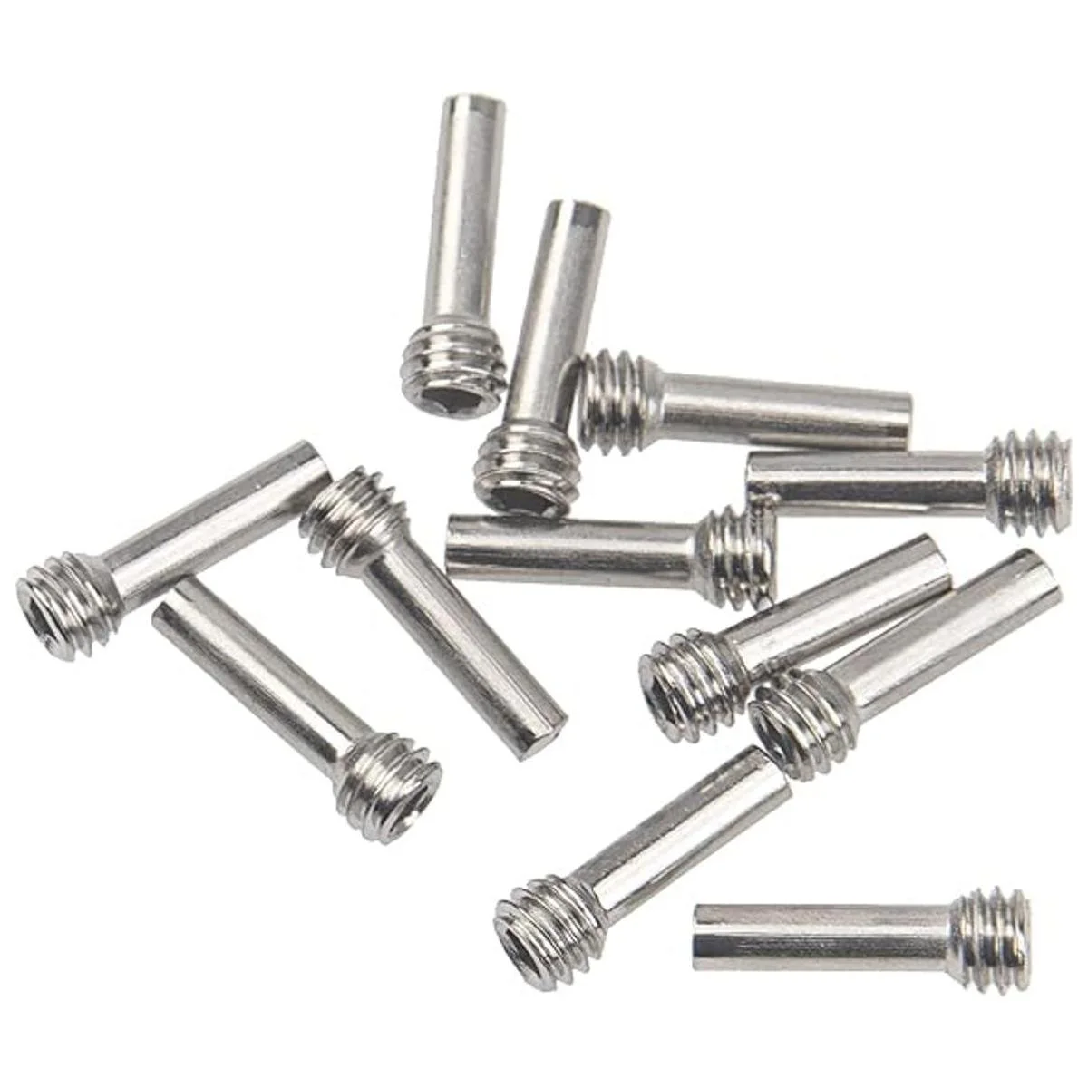 ShareGoo Juego de 12 pernos de acero duro M4 x 0.453 in_4