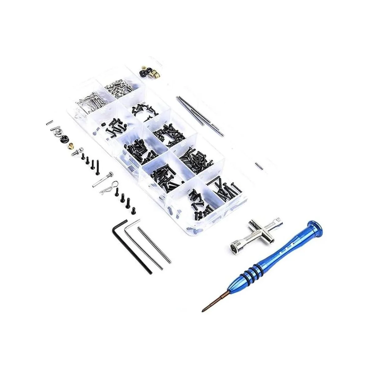 Readytosky RC Car Brass 0.276 in Hex Wheel Hubs para AXIAL_3