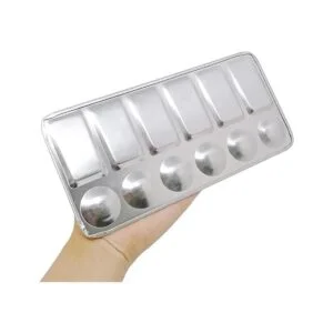 Honbay Juego de 2 piezas de pintura rectangular de metal_6