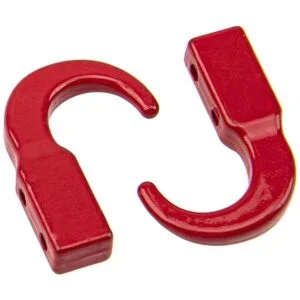 ShareGoo Juego de 4 ganchos de remolque de metal para_4