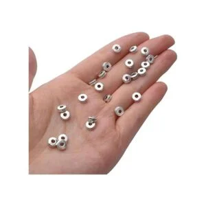 200 unidades de cuentas redondas redondas de Rondelle de_7