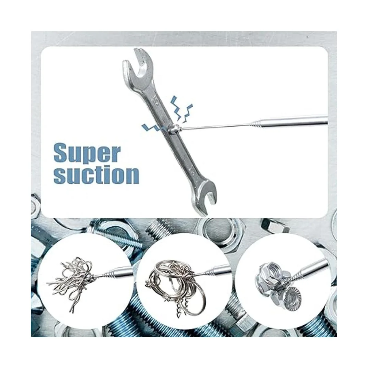 Objetos magnéticos telescópicos para recogida magnética_4