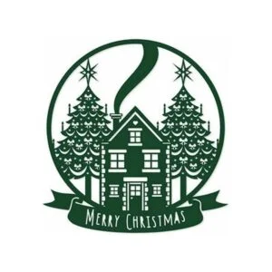 XMYXCRAFT Troqueles de metal con bola de Navidad_5