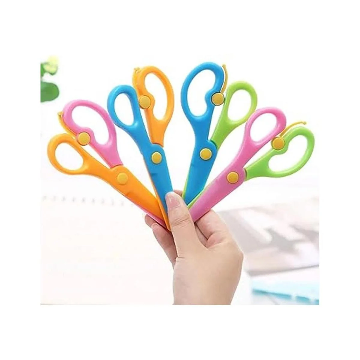 Juego de 7 tijeras de bucle y tijeras de entrenamiento_2