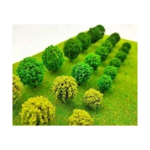 24pcs Mini Modelo rboles Arbusto Mixto rboles Vegetación_6