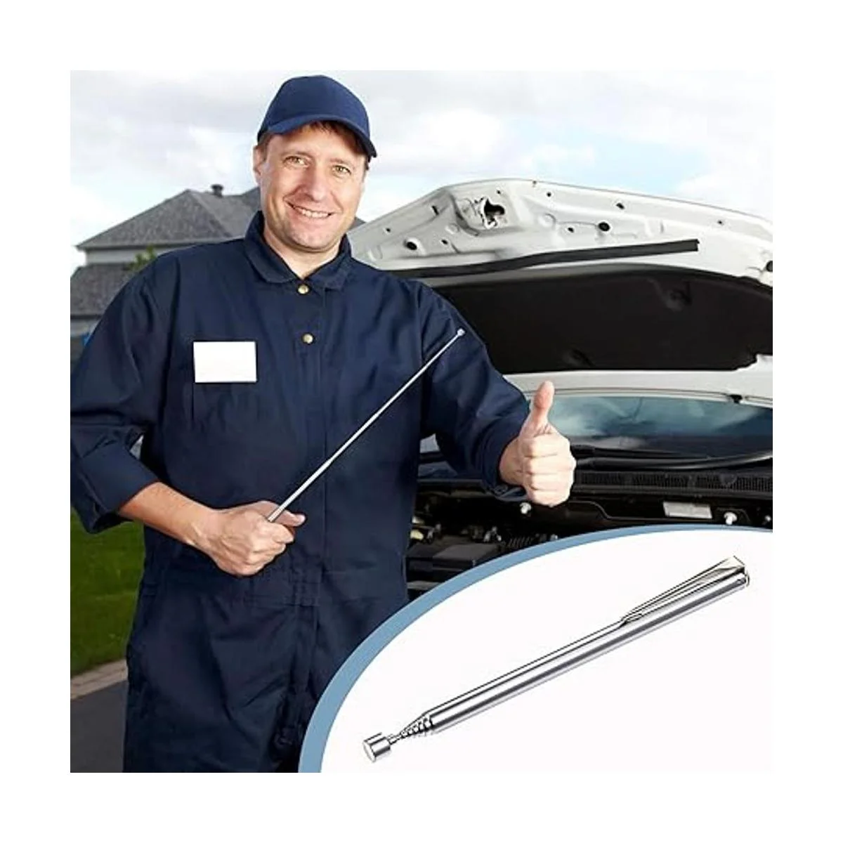 Objetos magnéticos telescópicos para recogida magnética_5