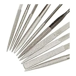 Yakamoz Juego de 10 piezas de limas de aguja de diamante_7