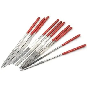 Yakamoz Juego de 10 piezas de limas de aguja de diamante_2