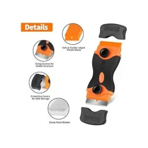 Herramienta raspadora de cuchillas de afeitar 2_2