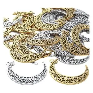 40 dijes de luna hueca de luna creciente colgantes_4