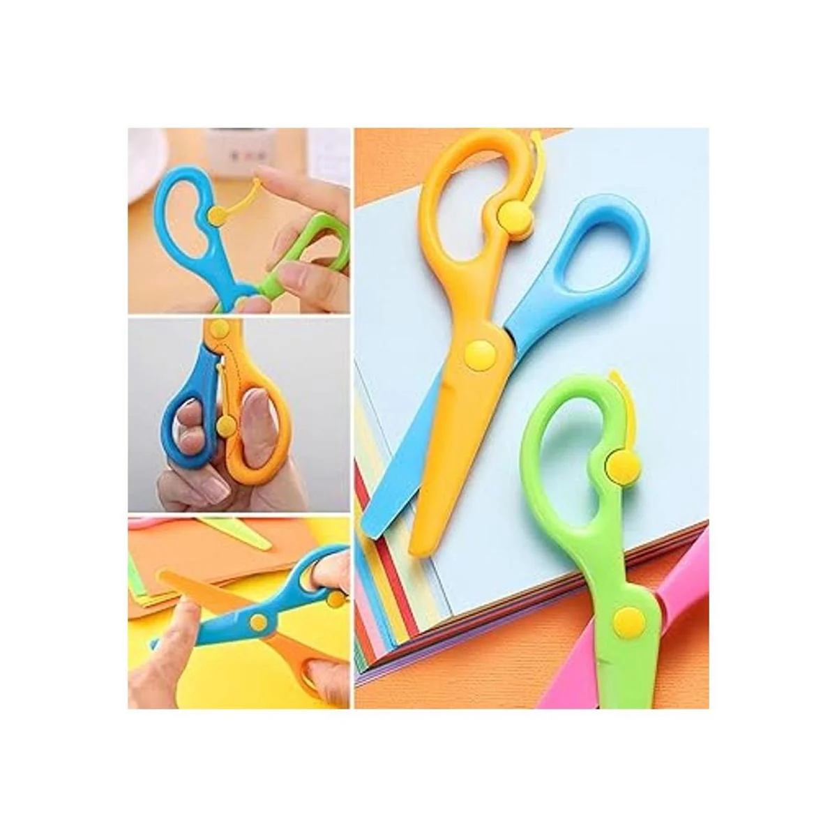 Juego de 7 tijeras de bucle y tijeras de entrenamiento_5