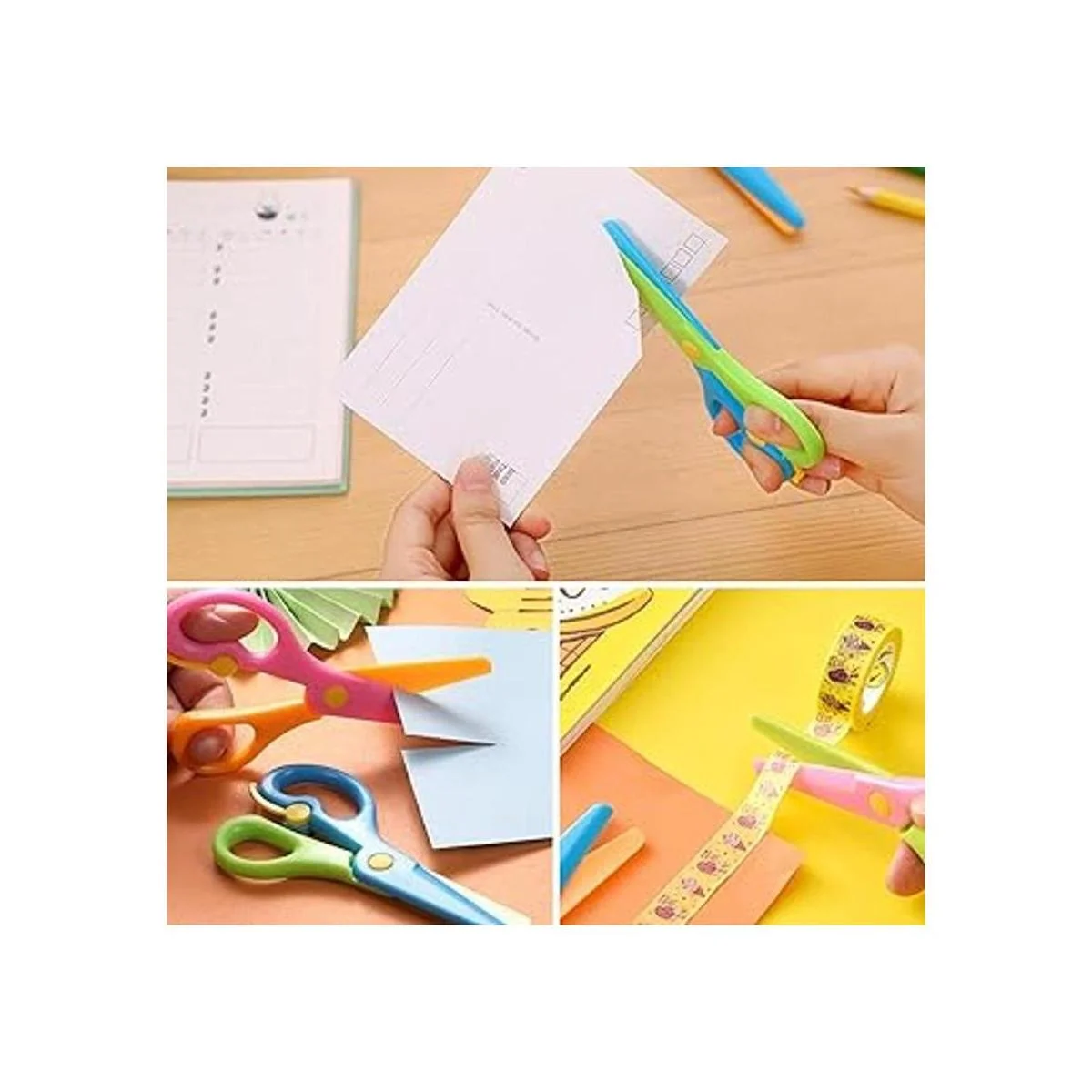 Juego de 7 tijeras de bucle y tijeras de entrenamiento_6