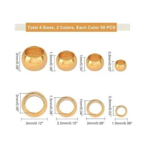 UNICRAFTALE 4 tamaños de aproximadamente 400 cuentas_4