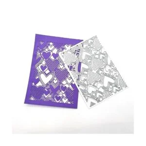 Troqueles de corte de marco de corazón para el día de San_4