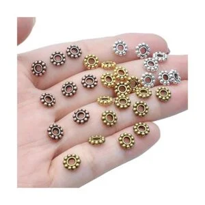 200pcs 4 colores 0.236 in flor espaciador cuentas de_7