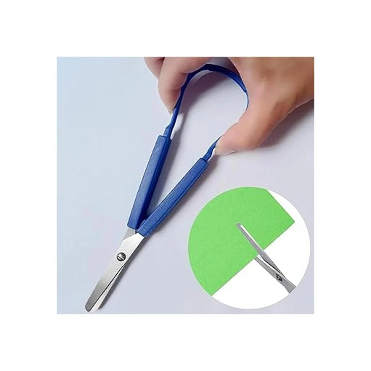 Juego de 7 tijeras de bucle y tijeras de entrenamiento_4