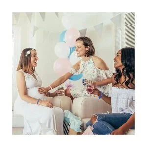 Pulseras de revelación de género pulseras de silicona_4