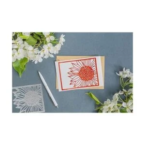 Troqueles de corte de marco de girasol de metal troqueles_5