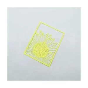 Troqueles de corte de marco de girasol de metal troqueles_6
