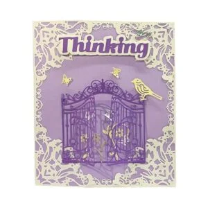 GLOBLELAND 4 troqueles de encaje de esquina de metal con_6