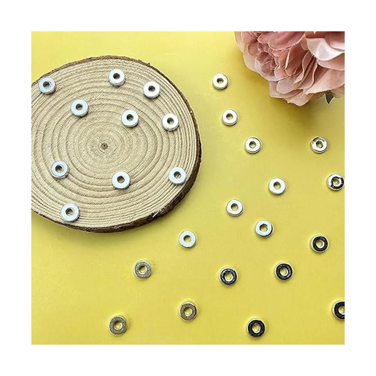 Daiyifiy 1200 piezas de 0.236 in disco redondo plano_4