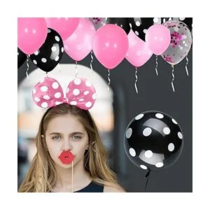 75 globos de color ratón globos de confeti globos de_3